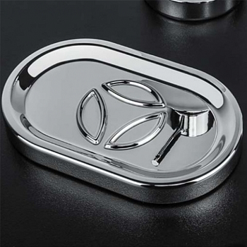 Фото Мыльница Colombo Road B8040.CR настольная хром глянец