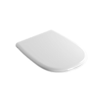 Фото Крышка-сиденье Globo Daily DNR20BI с микролифтом белый/хром