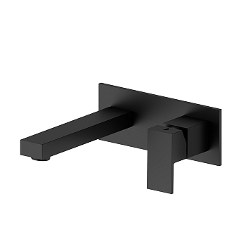 Фото Смеситель Newform Ergo Q 66429E.01.093 для раковины, черный матовый