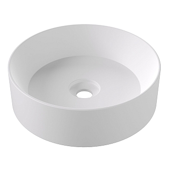Фото Раковина Alice Spy 34230109 накладная 40 см, цвет белый матовый