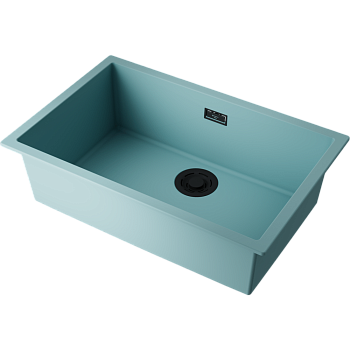 Фото Кухонная мойка Omoikiri Yamakawa 75-U/I-AZ 4993176 azur blue