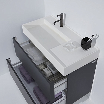 Фото Раковина Laufen Kartell 8.1033.8.000.111.1 накладная 90 см, цвет белый