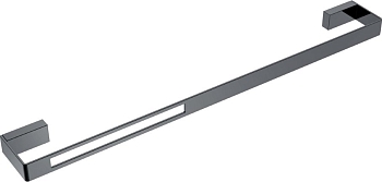 Фото Полотенцедержатель Boheme Q 10942-SGM Shine Gun Metal 60 см