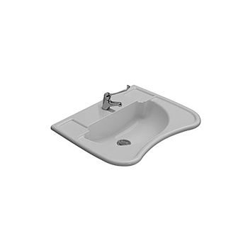 Фото Раковина Globo Ausilia с опорами 67 см