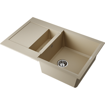 Фото Кухонная мойка Omoikiri Sakaime 78-2-CH 4993237 шампань