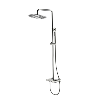 Фото Душевая стойка Boheme Stick 128-NB.4 nickel brush, никель матовый