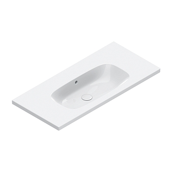 Фото Раковина Catalano Alvea 621010001 подвесная 100 см, цвет белый глянцевый