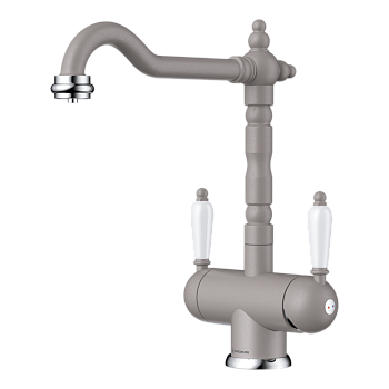 Фото Смеситель для кухни Omoikiri Amagasaki-GR 4994232 leningrad grey
