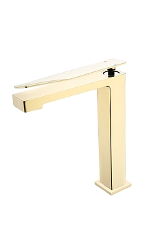 Фото Смеситель для раковины Boheme Q 142-GG.2 золото глянец