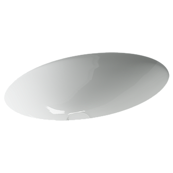 Фото Раковина Ceramicanova Era CN6081 встраиваемая под столешницу 61,5 × 43,5 × 22 см, белый глянцевый