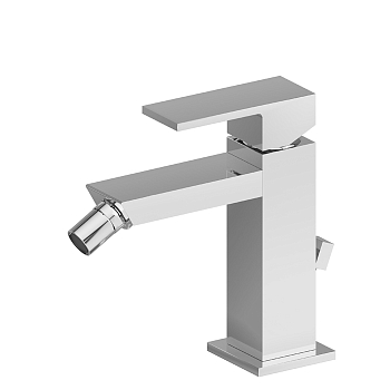 Фото Смеситель Newform Ergo Q 66425.21.018 для биде с донным клапаном, хром глянец