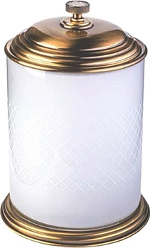 Фото Мусорное ведро Boheme Royal Cristal 10934-BR бронза