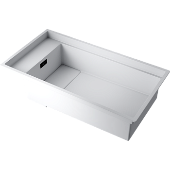 Фото Кухонная мойка Omoikiri Kinaru Pro 86-U/I-WH 4997026 белый