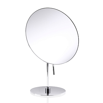 Фото Зеркало Decor Walther Round 0122500 косметическое настольное увел 5x, хром