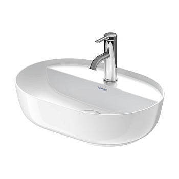 Фото Раковина Duravit Luv 380500000 накладная 50 см, цвет белый глянцевый