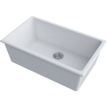 Фото Кухонная мойка Omoikiri Okinoshima 76-U/I-WH 4997145 белый