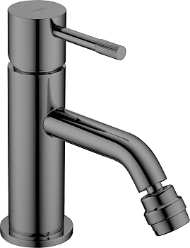 Фото Смеситель для биде Boheme Uno 466-SGM оружейная сталь глянец