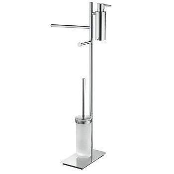 Фото Стойка Colombo Square B9918.CR напольная хром глянец