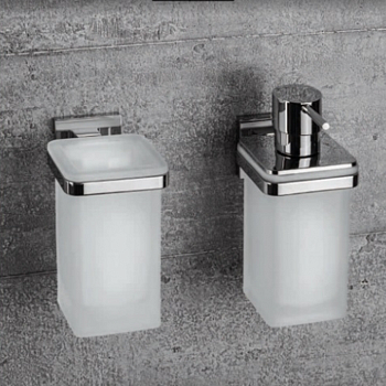 Фото Стакан Colombo Basic B3702.CR-VAN подвесной хром