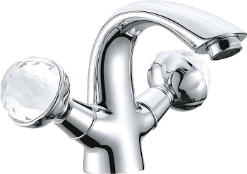 Фото Смеситель для раковины Boheme Brillante Presente 351 хром