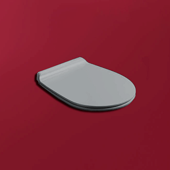 Фото Крышка-сиденье Simas Vignoni cemento matt/хром