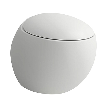 Фото Унитаз подвесной Laufen Alessi One 8.2097.1.757.000.1 белый матовый