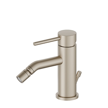 Фото Смеситель Newform XT 4223.M0.071 для биде с донным клапаном, шампань матовый