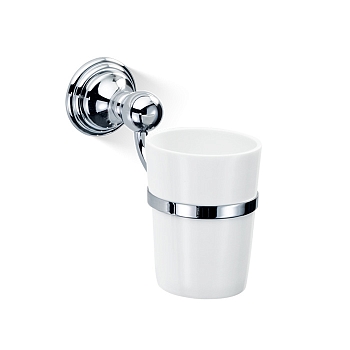 Фото Стакан Decor Walther Classic 0511400 подвесной, хром