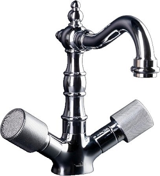 Фото Смеситель для раковины Boheme Royal Cristal 272 хром глянец