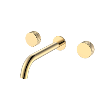 Фото Смеситель для раковины Boheme Stick 152-2-G.3 золото глянец