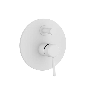 Фото Смеситель для душа Gessi Goccia 44678#279, белый матовый