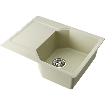 Фото Кухонная мойка Omoikiri Yonaka 65-BE 4993342 ваниль