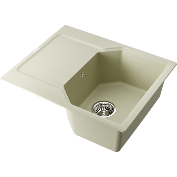 Фото Кухонная мойка Omoikiri Yonaka 61-BE 4993632 ваниль