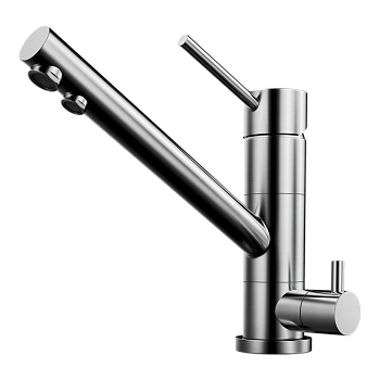 Фото Смеситель для кухни Omoikiri Tonami-BN 4994018 нержавеющая сталь