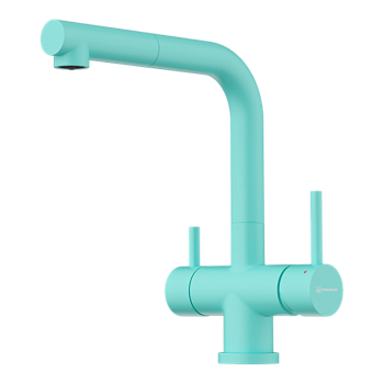 Фото Смеситель для кухни Omoikiri Takamatsu-S-AZ 4994492 azur blue