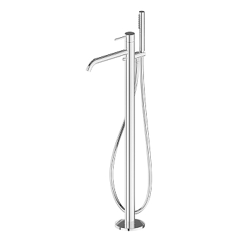 Фото Смеситель Newform XT 4278E.21.018 для ванны напольный, хром глянец