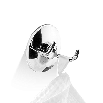 Фото Крючок Decor Walther Universal 0900800 подвесной на присоске, хром