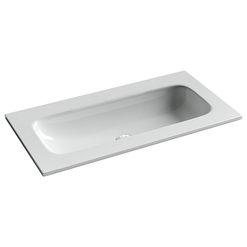 Фото Раковина Ceramicanova Grace CN7019wx мебельная 91 × 45,7 × 13,7 см, белый глянцевый