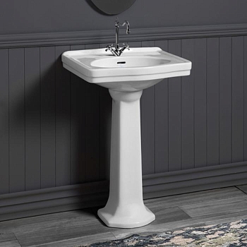 Фото Раковина Simas Londra с колонной 58 см