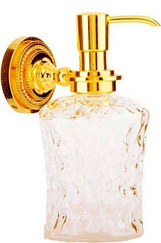 Фото Дозатор жидкого мыла Boheme Imperiale 10418 подвесной золото глянец