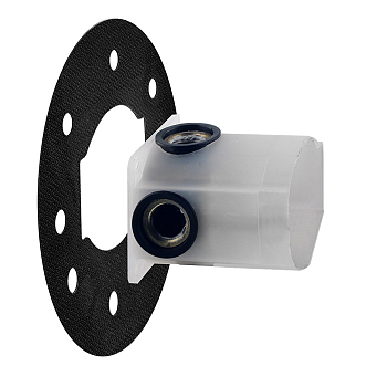 Фото Скрытая часть смесителя Gessi 33745#031, хром