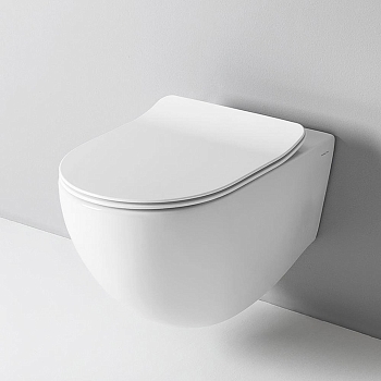 Фото Унитаз подвесной Artceram File 2.0 FLV006 05 00 безободковый белый матовый