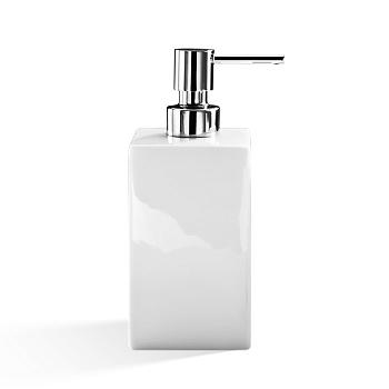 Фото Дозатор Decor Walther Porzellan 0846100 настольный, хром