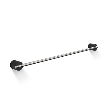 Фото Полотенцедержатель Decor Walther Stone 0975265 подвесной 60 см сталь матовая/черный матовый