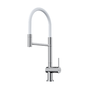 Фото Смеситель для кухни Omoikiri Kanto 2 Plus-SB-BN-WH 4994450 нержавеющая сталь