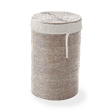 Фото Корзина для белья Decor Walther Basket 0936591 напольная 34x55 см, ротанг светлый