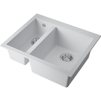 Фото Кухонная мойка Omoikiri Bosen 59-2-WH 4993152 белый