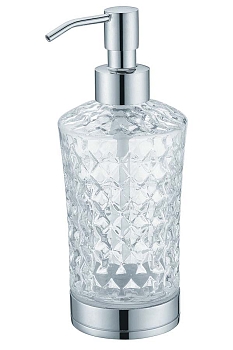 Фото Дозатор жидкого мыла Boheme 10223 подвесной хром глянец