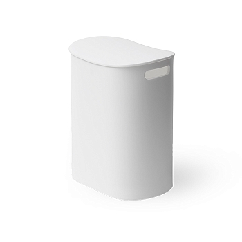 Фото Корзина для белья Decor Walther 0615250 напольная 39x27,5xh48,5 см, белый