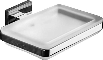 Фото Мыльница Colombo BasicQ B3701.CR подвесная хром / белый